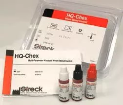 Streck Laboratories Control HQ-Chex Glucose / Hemoglobin Low Level / High Level 6 X 2.5 mL - M-409842-4565 | ST/1