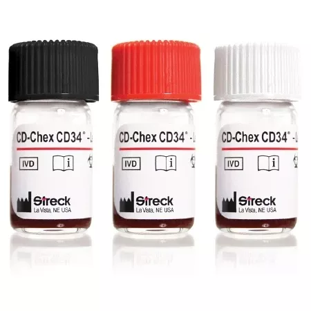 Streck Laboratories Immunophenotyping Control CD-Chex CD34 Level 1, 2, Positive 2 X 1 mL - M-778845-1275 | Each