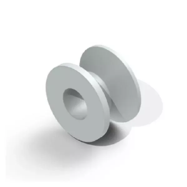 Summit Medical Button Bevel Fluoroplastic 6/Bx