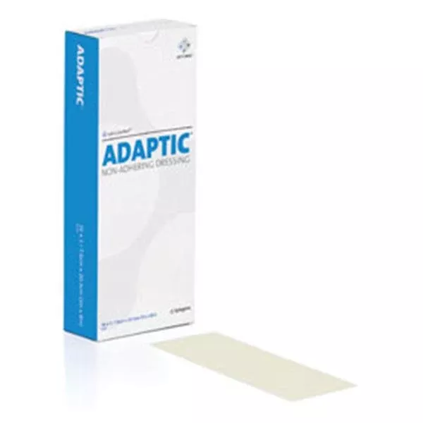 Systagenix Wound Management Dressing Adaptic Cellulose Acetate 3x8" Strl LF Non-Adhere 24/Bx