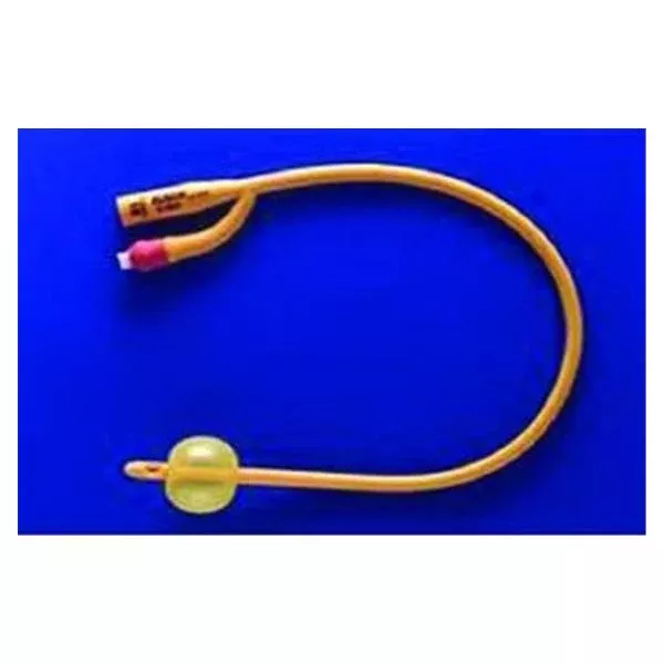 Teleflex Medical Catheter Foley Gold 16Fr 5cc Strt Tp Silicone Coated 2-Way 16" Ea, 10 EA/BX (180705160)