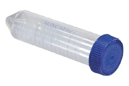 Thermo Scientific Nalge Nunc™ Centrifuge Tube Conical Bottom Plain 50 mL Without Color Coding Screw Cap Polypropylene Tube - M-1145490-1331 - Case of 300