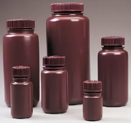 Thermo Scientific Nalge Storage Bottle Nalgene™ Wide Mouth HDPE / Polypropylene 500 mL (16 oz.) - M-1145487-3730 - Case of 125