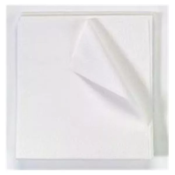 Tidi ProductsDrape Sheet Exam / Stretcher 40 in x 72 in White 2 Ply 50/Ca