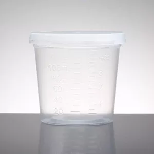 Troy Biologicals Specimen Container Falcon Polypropylene 110 mL (3.7 oz.) Snap-On Lid Unprinted Sterile - M-914132-465 - Case of 100
