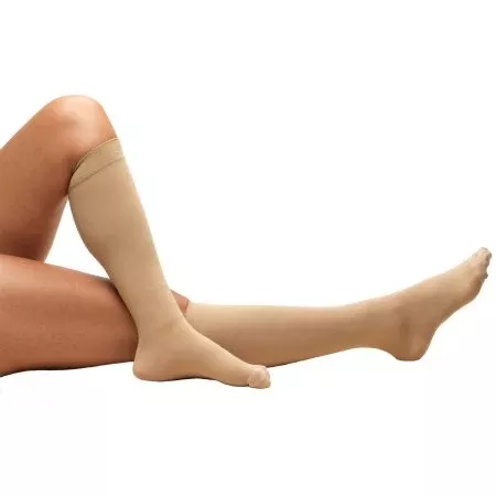 TruForm Anti-embolism Stocking Truform Knee High Medium Beige Closed Toe - M-974982-1604 - Each