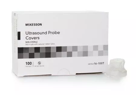 Ultrasound Probe Cover McKesson 1 X 9 Inch Polyurethane NonSterile For use with Ultrasound Probe - M-1087155-1215 | Case of 2000