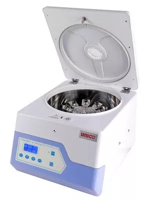 United Products & Instruments Benchtop Centrifuge PowerSpin HXV Series 12 Place Fixed Angle Rotor Variable Speed 500 to 3,500 RPM - M-1040016-4636 | Each