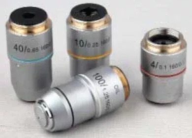 United Products & Instruments Retractable Achromat Objective Lens 40X DIN For Microscope - M-736140-1956 - Each