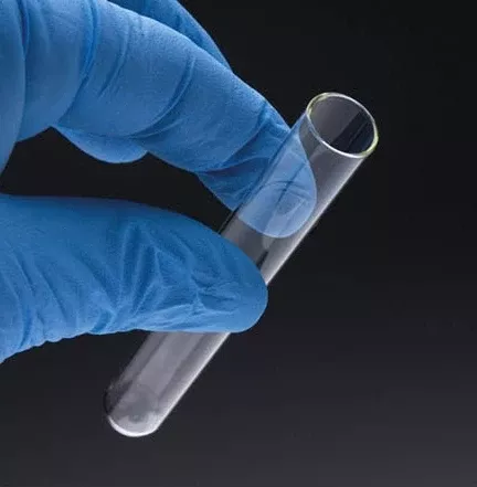 United Products & Instruments Test Tube Round Bottom Plain 13 X 100 mm 10 mL Without Color Coding Without Closure Glass Tube - M-773608-3033 - Box of 12