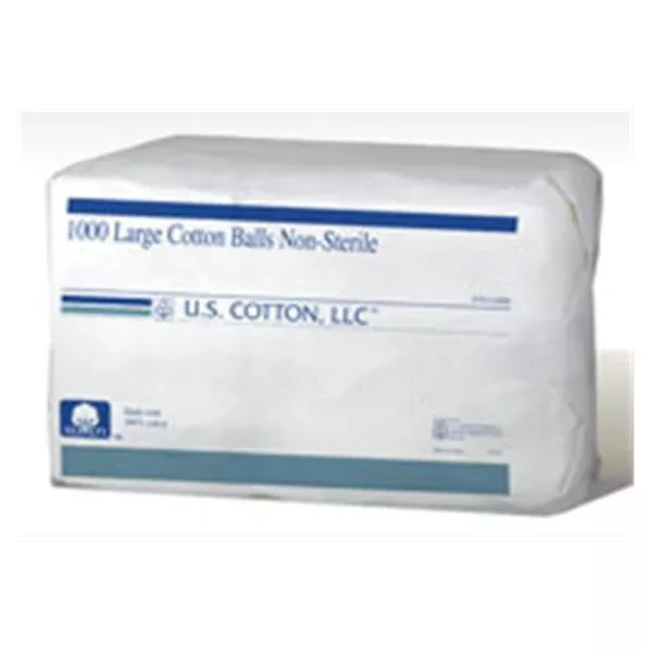US CottonCotton Ball Non Sterile Large 2000/Ca (CT11000)