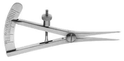 V Mueller Caliper Castroviejo 3-1/2" Ea