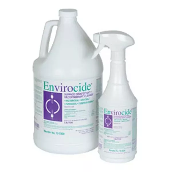 Viro Research Intl Disinfectant Intermediate Level Envirocide Refill 1 Gallon Gal/Bt, 4 EA/CA (13-3300)
