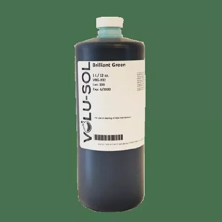 Volusol Inc Brilliant Green Stain 32 oz. - M-970379-116 - Each