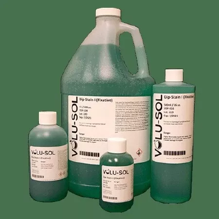 Volusol Inc Dip Stain Solution 1 (Fixative) 16 oz. - M-970421-1954 - Case of 12