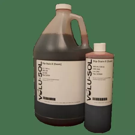 Volusol Inc Dip Stain Solution 2 (Eosin) 16 oz. - M-970419-2904 - Case of 12