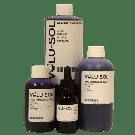Volusol Inc STAIN, NEW METHYLENE BLU 4OZ (12/CS) - M-970568-551 - Case of 12