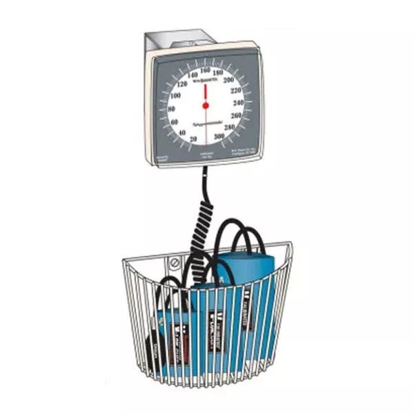 W A BaumDiagnostic Blood Pressure Aneroid Wall Adult/Child Cfs Inc EA
