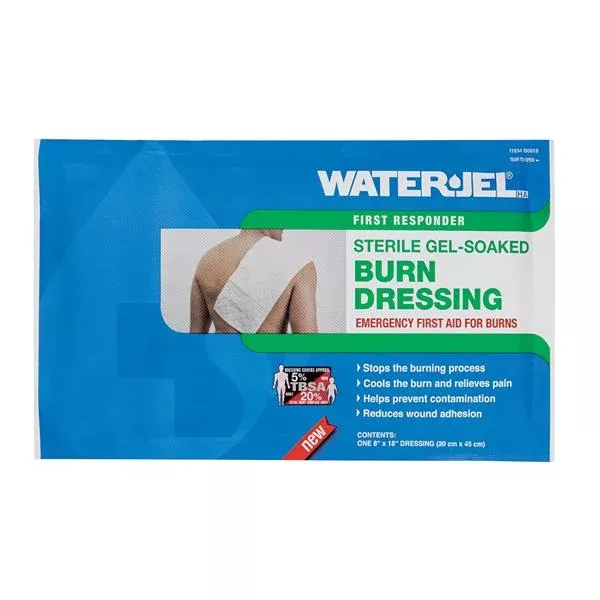 Waterjel Technologies Dressing Burn Water-Jel Gel 8x18" Sterile Ea