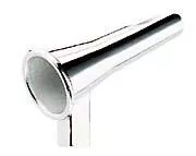 Welch Allyn Anoscope Chrome Plated Brass 19 mm Diameter Cut-Out Style Without Light Silver - M-139359-1846 | Each