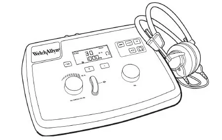 Welch Allyn Audiometer AM 282 - M-737963-1753 | Each