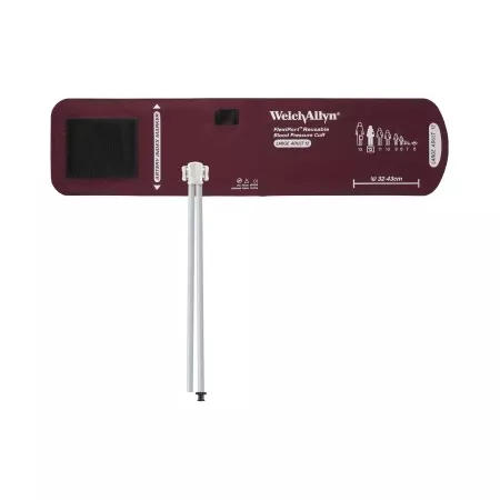 Welch Allyn Blood Pressure Cuff FlexiPort Adult Arm Size 12 Cuff 32 - 43 cm Nylon Cuff - M-651753-1947 | Each