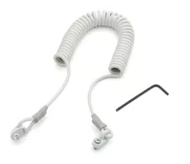 Welch Allyn Cord with Security Tether Braun ThermoScanPRO 6000 6 ft. For Braun ThermoScanPRO 6000 Digital Ear Thermometer - M-984425-4756 | Each
