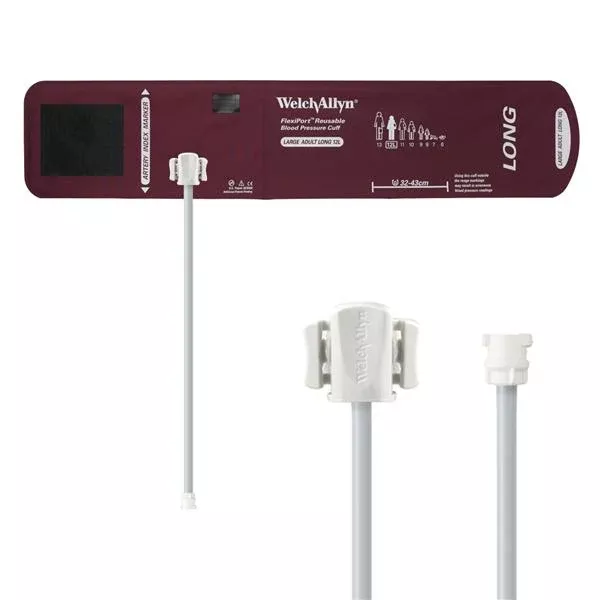Welch-Allyn Cuff Blood Pressure FlexiPort Adult Connector Large Ea
