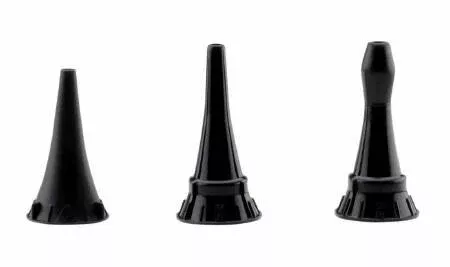 Welch Allyn Ear Speculum Tip Round Tip Plastic 3 mm Reusable - M-120287-3672 | Each