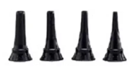 Welch Allyn Ear Speculum Tip Set Round Tip Stainless Steel 2, 3, 4, 5 mm Reusable - M-494050-3746 | ST/1
