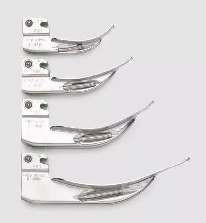 Welch Allyn Laryngoscope Blade Miller Type Size 2 Child - M-132817-1907 | Each