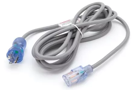 Welch Allyn Power Cord 8 Foot For use with ELI-200 ECG - M-492943-4141 | Each