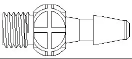 Welch Allyn Screw Connector - M-494709-3782 | Pack of 1
