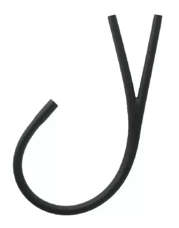 Welch Allyn Tubing, Stethoscope Black, 25 Inch For use with 25 Inch Models Elite Models - M-254928-4104 | Each