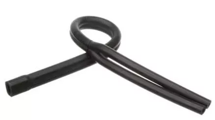 Welch Allyn Tubing, Stethoscope Black, Two Joined Tubes For use with Harvey Stethoscope - M-183862-2698 | Each