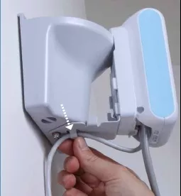 Welch Allyn Wall Mount With Basket For use with Probp 3400 - M-746606-4636 | Each