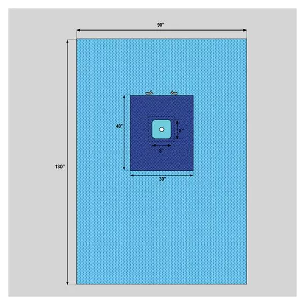 WelmedDrape Extremity Extremity Century 2.5 Fen 91x13 Strl Ea, 20 EA/CA (1222-8411)