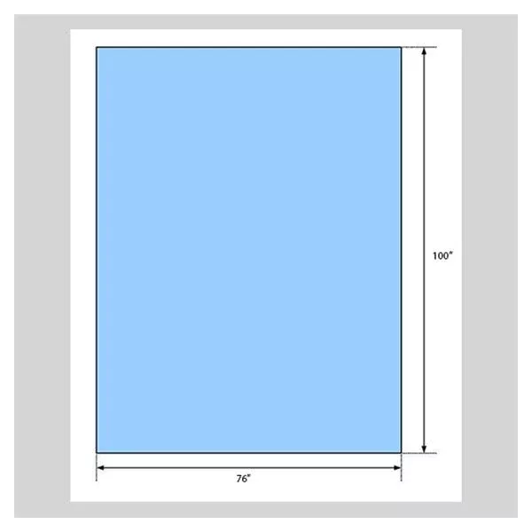 WelmedDrape Surgical Protect5 Non-Fenestrated 76x100" XL Fl Strl 35/Ca
