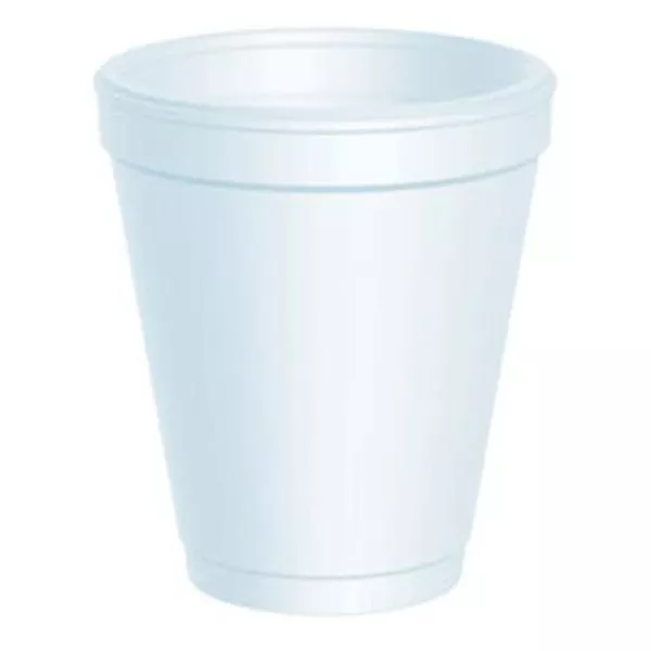 Wup Company Cup Drinking Styrofoam 8 oz White 25/Pk, 40 PK/CA (DART8J8)