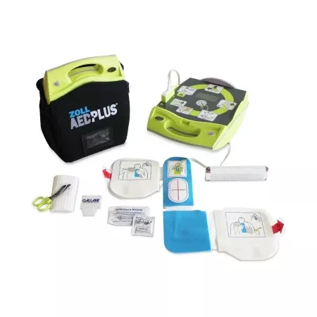 Zoll Medical AED Unit Automatic AED Plus Electrode Pads Contact - M-545708-1038 | Each