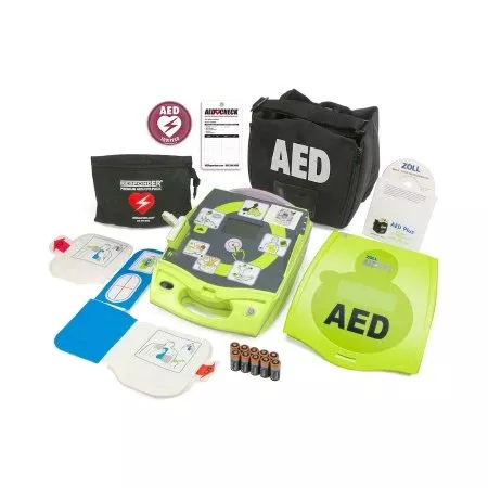 Zoll Medical AED Unit Semi - Automatic AED Plus Electrode Pads Contact - M-836329-1549 | Each