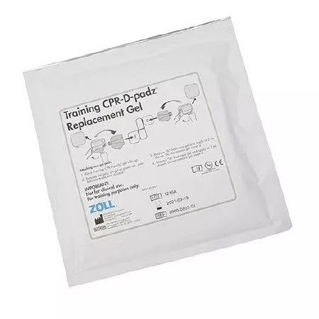 Zoll Medical Replacement Adhesive Gel AED Plus For CPR-D-padz Training Electrode - M-550042-3196 | ST/1